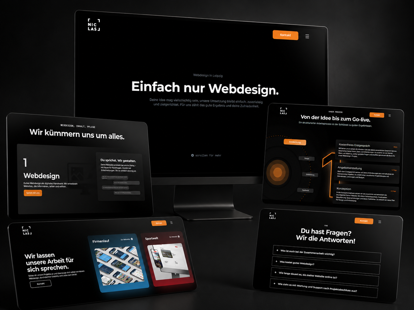 Screenshot Webdesign Leipzig – Niclas Schmidt